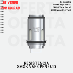 RESISTENCIA SMOK VAPE PEN 0.15