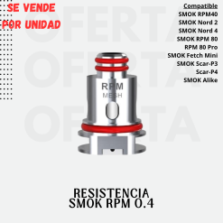 RESISTENCIA SMOK RPM 0.4