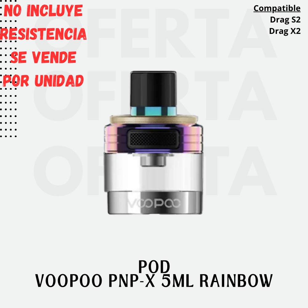 POD VOOPOO PNP-X 5ML RAINBOW