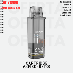 CARTRIDGE ASPIRE GOTEK 4.5ML