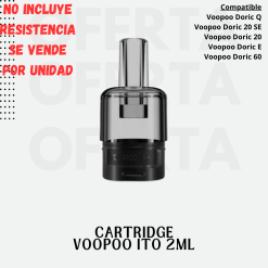 CARTRIDGE VOOPOO ITO 2ML