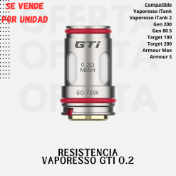 RESISTENCIA VAPORESSO GTI 0.2