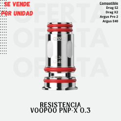 RESISTENCIA VOOPOO PNP-X 0.3