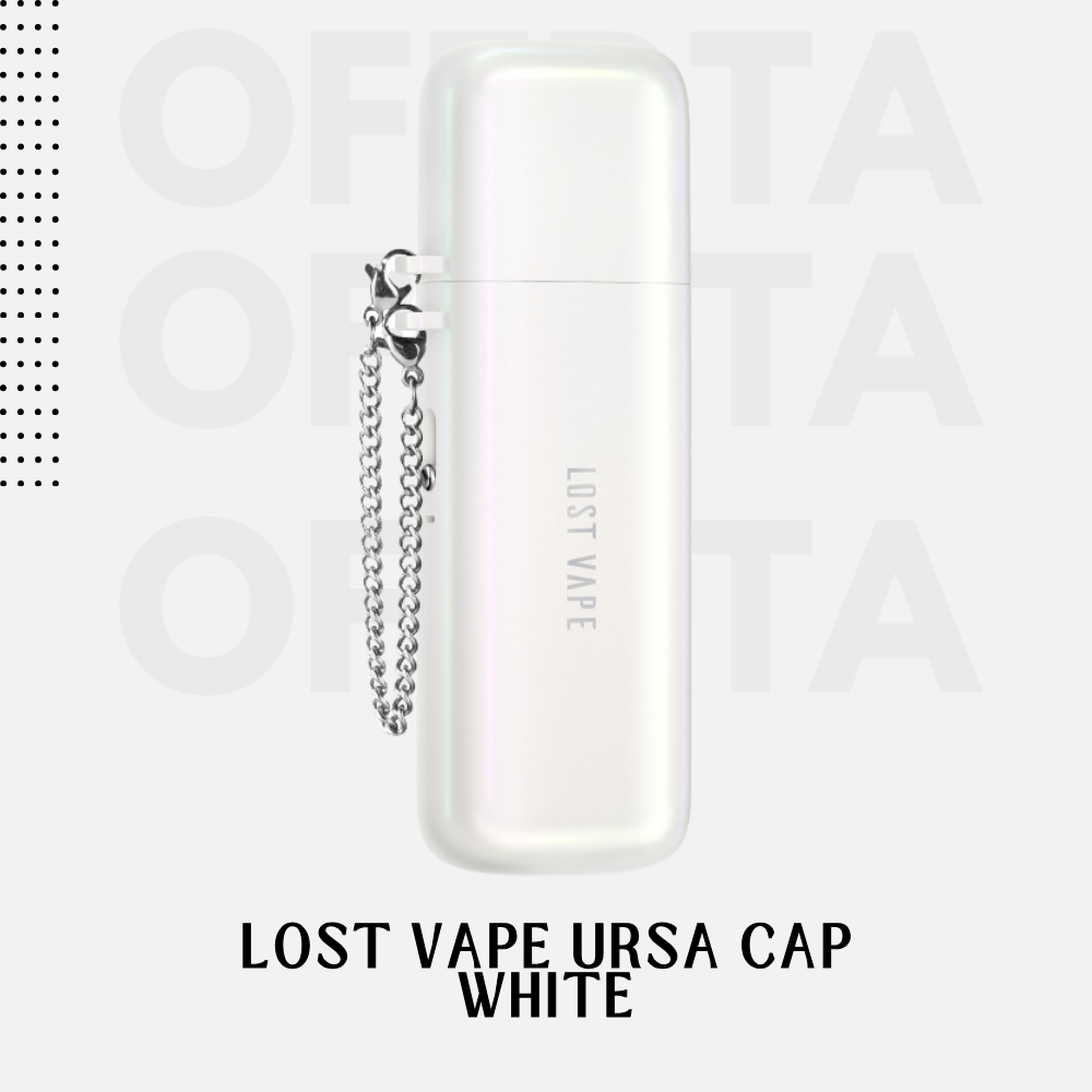 LOST VAPE URSA CAP - WHITE